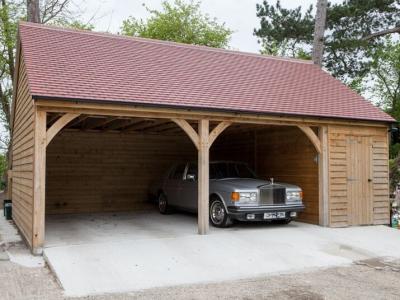Pic 85. 6.0m x 5.4m Carriage House with 1.8m x 5.4m attached Workshop with plain tile roof